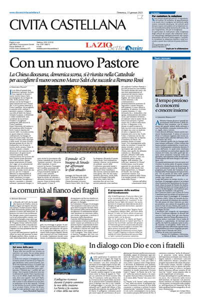 Avvenire - pagina diocesana del 15/01/2023